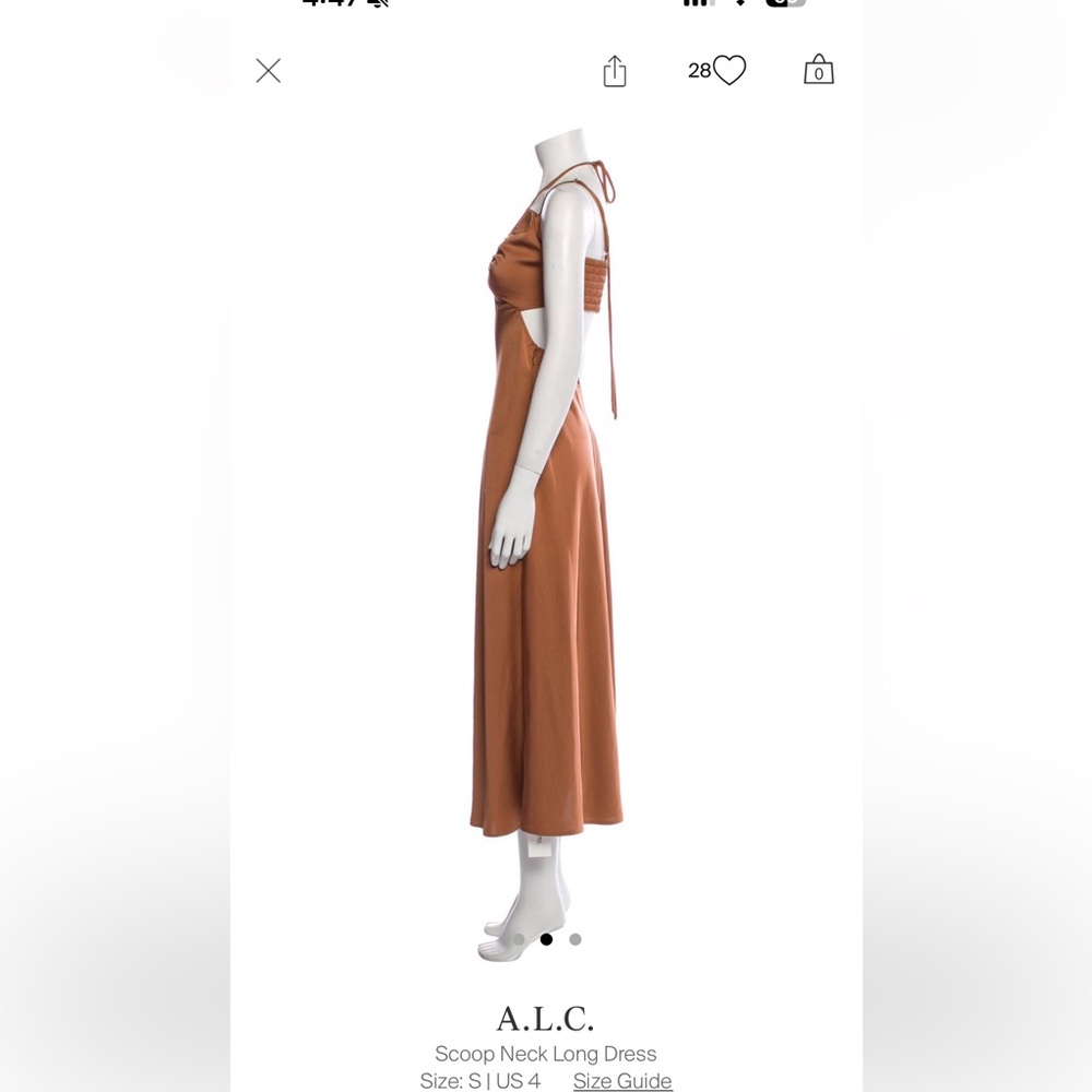 A.L.C Sienna slip dress - Picture 5 of 10